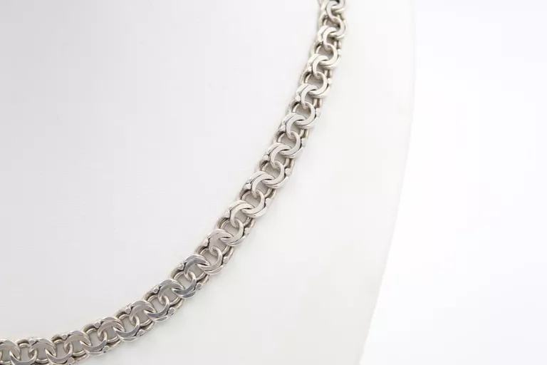 SREBRNY ŁAŃCUSZEK 928 DŁ 50CM