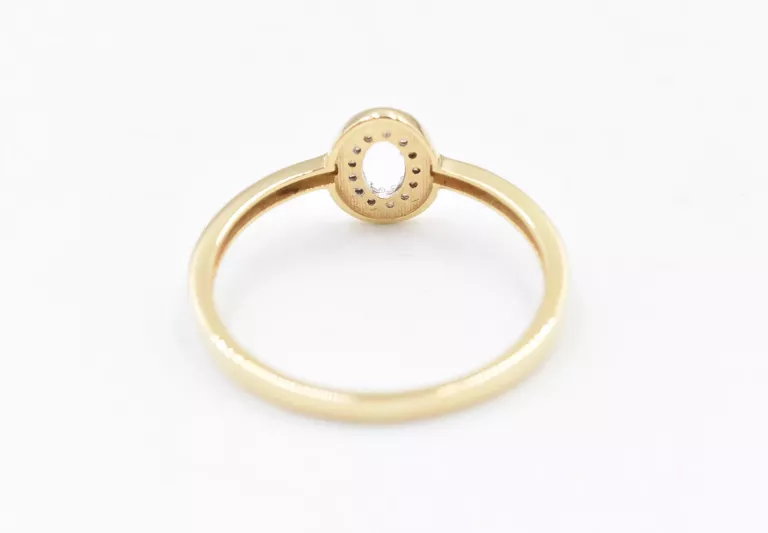 ZŁOTY PIERŚCIONEK 585