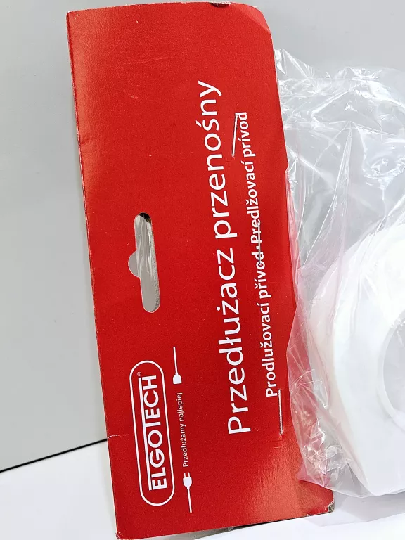 PRZEDŁUŻACZ PRZENOŚNY ELGOTECH 1M 5 GNIAZD