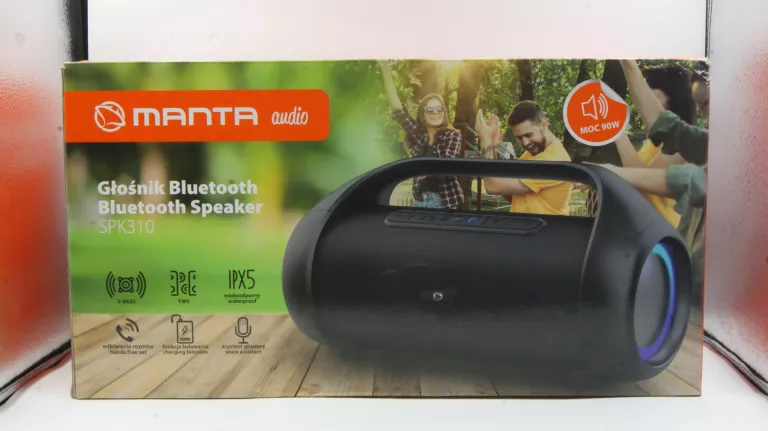GŁOŚNIK BLUETOOTH MANTA SPK310 GWARANCJA IGŁA PUD