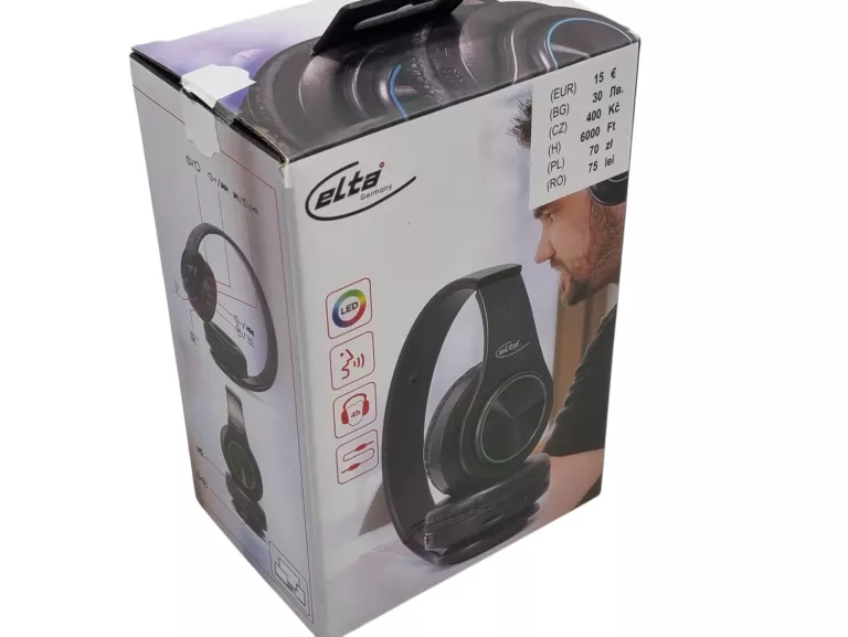 SŁUCHAWKI BEZPRZEWODOWE WOKÓŁUSZNE ELTA