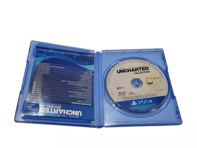 UNCHARTED KOLEKCJA NATHANA DRAKE'A WERSJA PL PS4