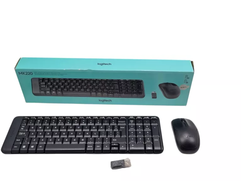 BEZPRZEWODOWY ZESTAW LOGITECH MK220 KLAWIATURA MYSZ