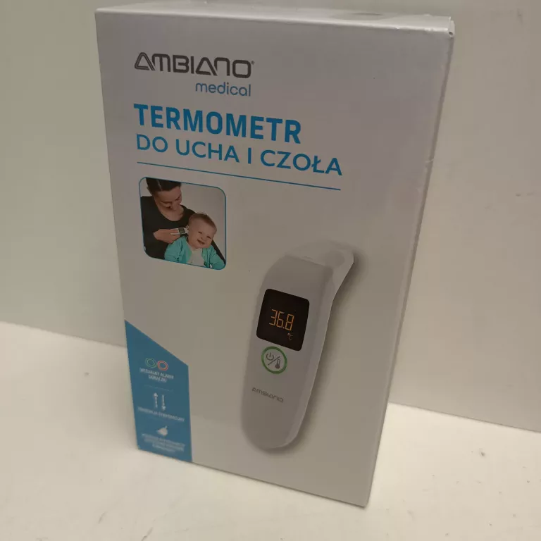 TERMOMETR AMBIANO THIII0A BIAŁY