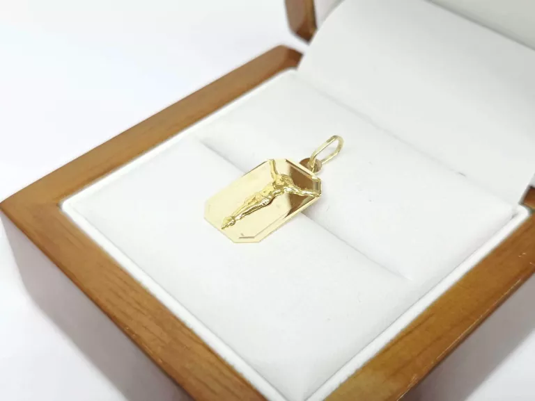 NIENOSZONA ZŁOTA  ZAWIESZKA JEZUS 585 0,89G