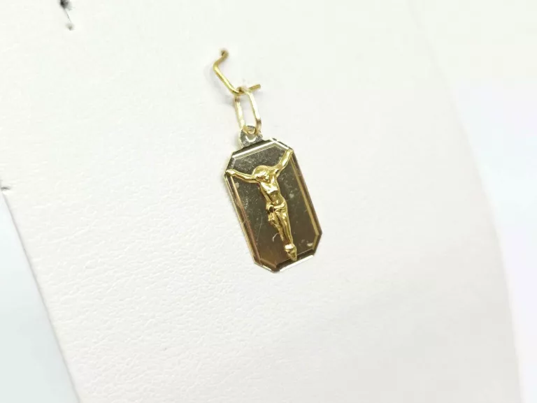 NIENOSZONA ZŁOTA  ZAWIESZKA JEZUS 585 0,89G