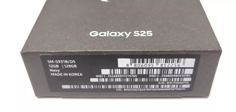 TELEFON SAMSUNG GALAXY S25 12/128GB NAVY SM-S931B - OPIS!
