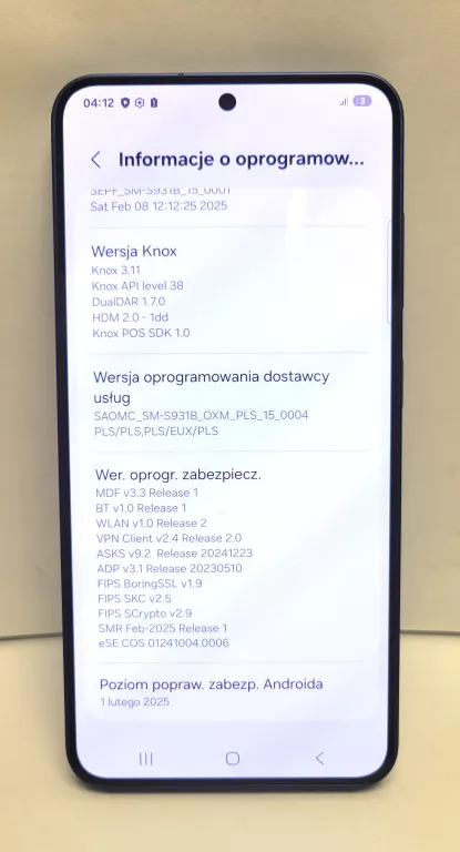 TELEFON SAMSUNG GALAXY S25 12/128GB NAVY SM-S931B - OPIS!