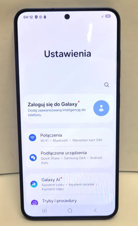 TELEFON SAMSUNG GALAXY S25 12/128GB NAVY SM-S931B - OPIS!