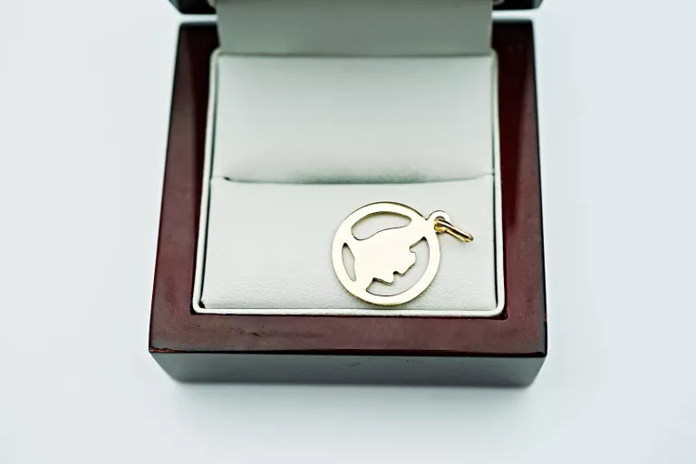 ZŁOTY WISIOREK ZNAK ZODIAKU - PANNA - PR.333 8K 1,17G