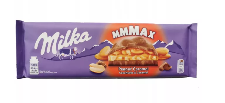 CZEKOLADA MLECZNA MILKA 276 G PEANUT CARAMEL