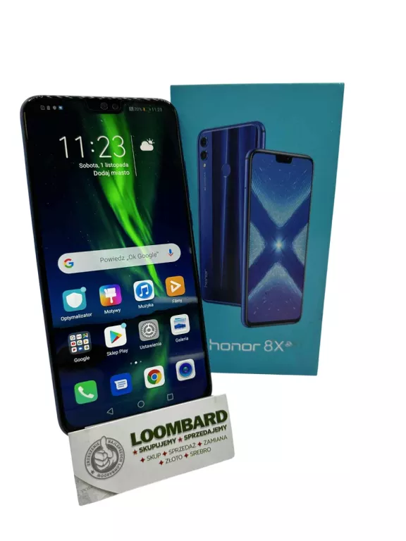 TELEFON HONOR 8X 4/64 GB KOMPLET