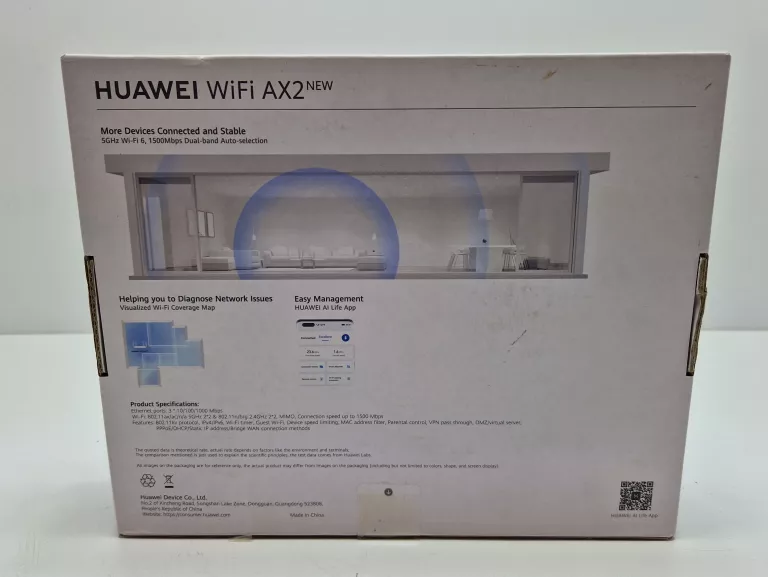 ROUTER HUAWEI AX2 NEW (1500MB/S A/B/G/N/AC/AX)