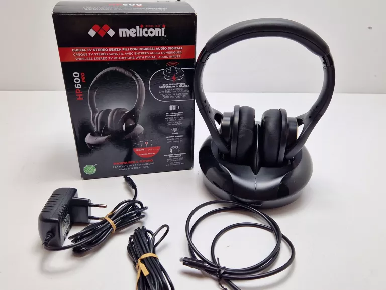 BEZPRZEWODOWE SŁUCHAWKI NAUSZNE MELICONI HP 600 PRO