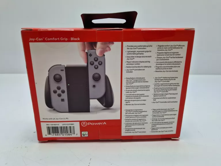 UCHWYT JOY-CON COMFORT GRIP STACJA DOKUJĄCA KONTROLER NINTENDO SWITCH