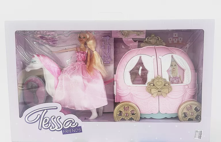 LALKA Z KARETĄ I KONIEM TESSA FRIENDS