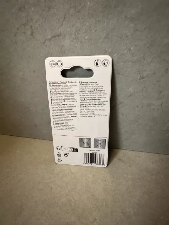 OTWORNICA DIAMENTOWA DO CERAMIKI ERBAUER 8 X 80 MM