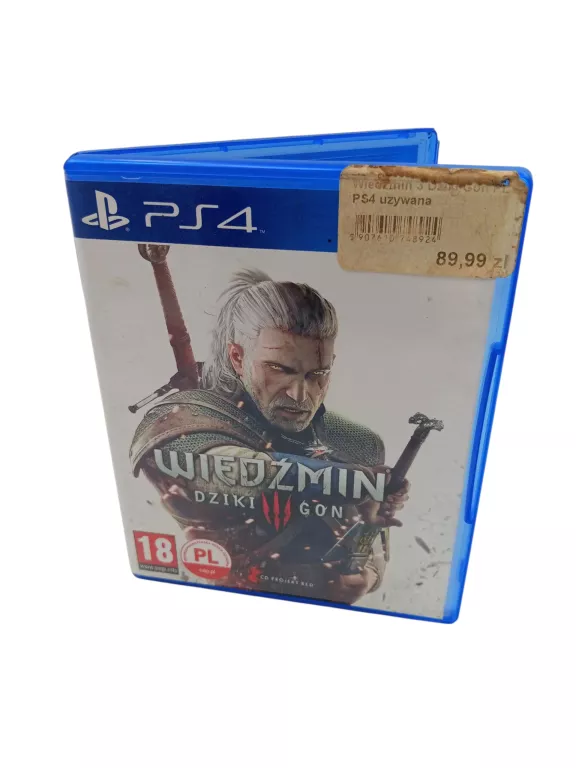 WIEDŹMIN 3 DZIKI GON PS4 POLSKI DUBBING PL