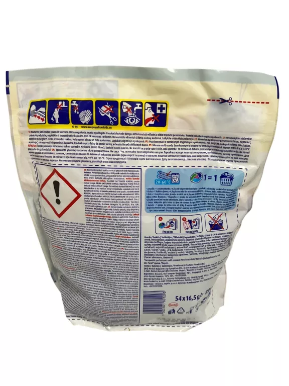 PERSIL DISCS COLOR KAPSUŁKI DO PRANIA KOLOR 54 SZT.