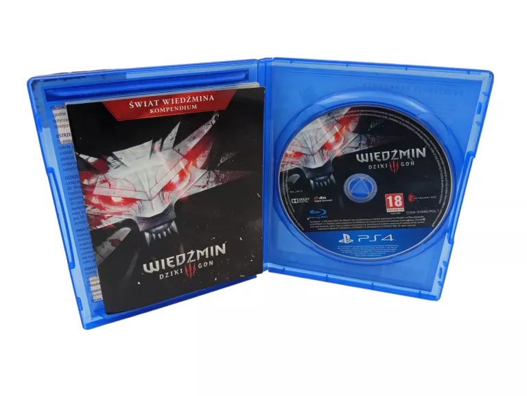 WIEDŹMIN 3 DZIKI GON PS4 POLSKI DUBBING PL