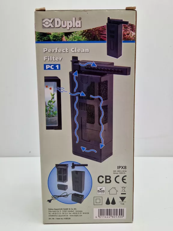 DUPLA 80530 PERFECT CLEAN PC 1 FILTR WEWNĘTRZNY DO AKWARIÓW