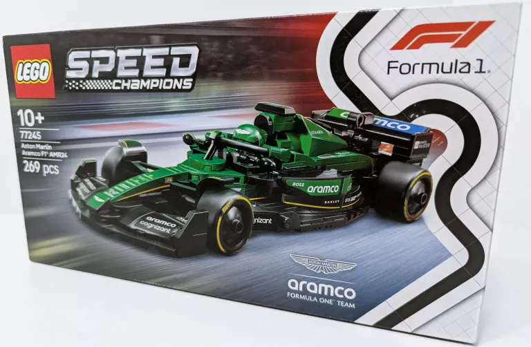 LEGO SPEED CHAMPIONS 77245 BOLID F1 ASTON MARTIN ARAMCO AMR24