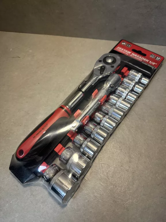 ZESTAW NASADEK 1/2 Z GRZECHOTKĄ I PRZEDŁUŻKĄ K2