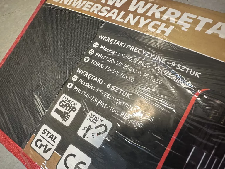 ZESTAW WKRĘTAKÓW UNIWERSALNYCH 15SZT K2