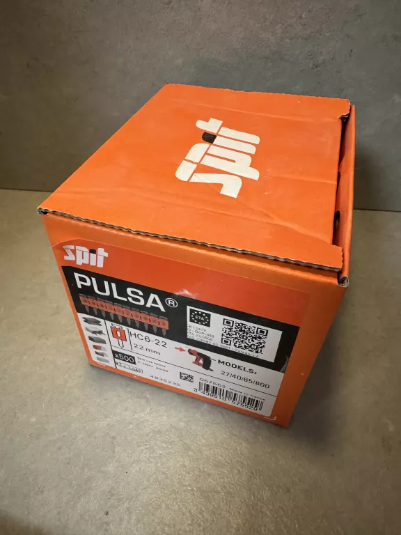 GWOŹDZIE DO OSADZAKA SPIT PULSA HC6-22 + GAZ P800