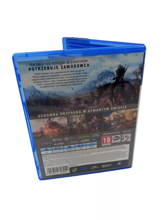 WIEDŹMIN 3 DZIKI GON PS4 POLSKI DUBBING PL