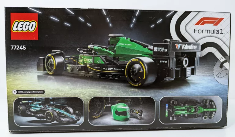 LEGO SPEED CHAMPIONS 77245 BOLID F1 ASTON MARTIN ARAMCO AMR24