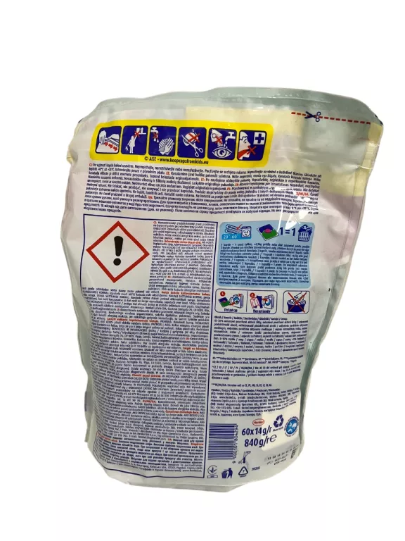 PERSIL POWER CAPS KAPSUŁKI DO PRANIA KOLORU MEGA 60 SZT