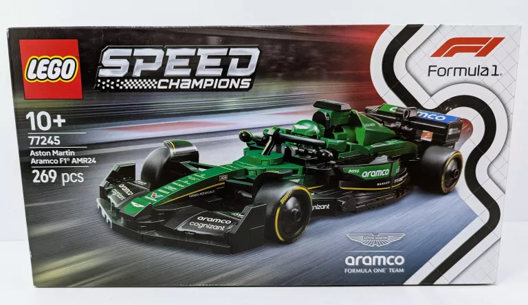 LEGO SPEED CHAMPIONS 77245 BOLID F1 ASTON MARTIN ARAMCO AMR24