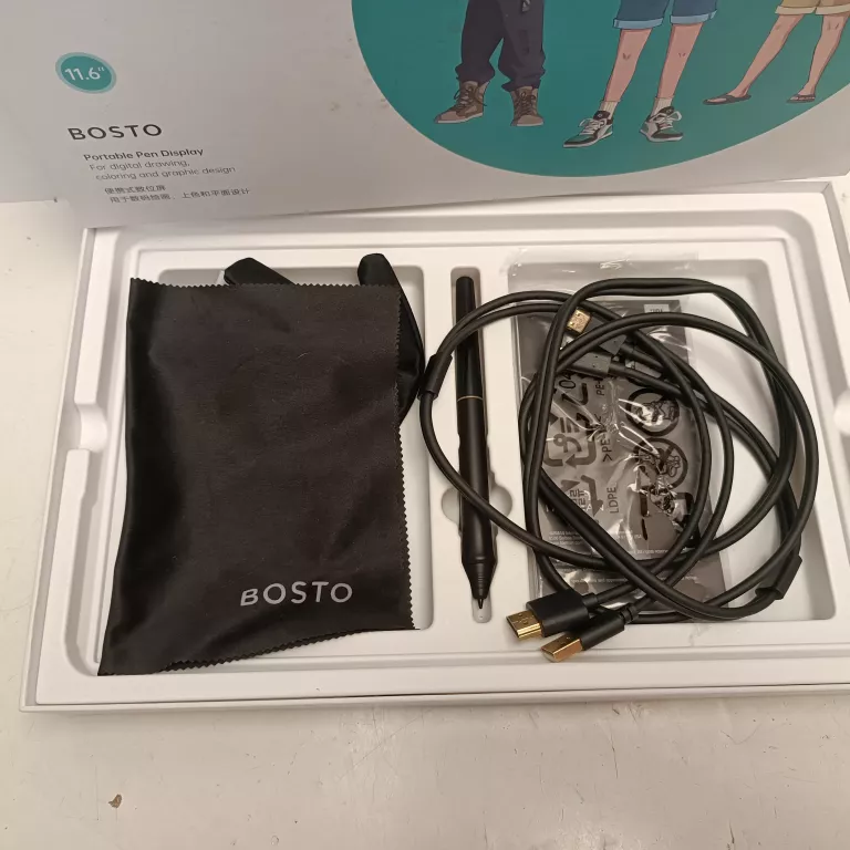 TABLET GRAFICZNY BOSTO 12HD-A LCD 8192