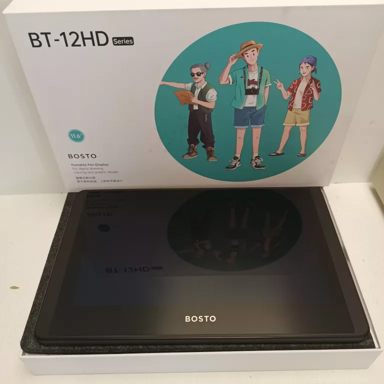 TABLET GRAFICZNY BOSTO 12HD-A LCD 8192