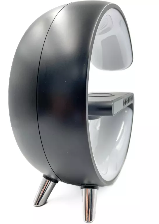 LPAMPKA NOCNA RGB BUDZIK / GŁOŚNIK / ŁADOWARKA INUKCYJNA