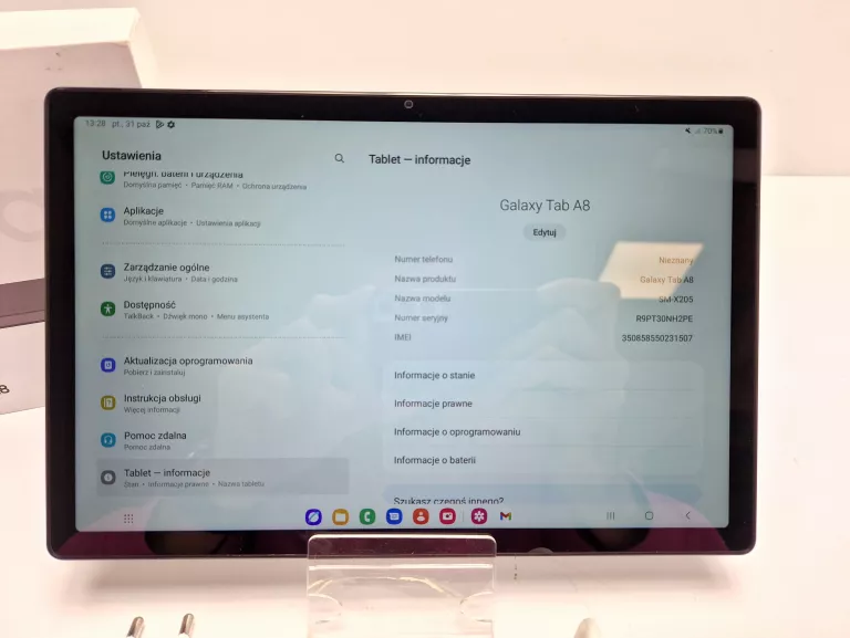 TABLET SAMSUNG GALAXY TAB A8 64GB LTE SM-X205
