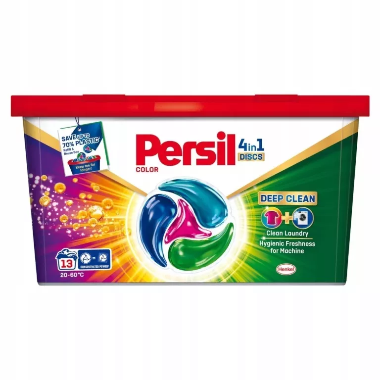 KAPSUŁKI DO PRANIA PERSIL DISCS 4 IN 1 COLOR - 13 SZT.
