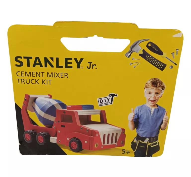 BETONIARKA CEMENT MIXER TRUCK KIT STANLEY JR