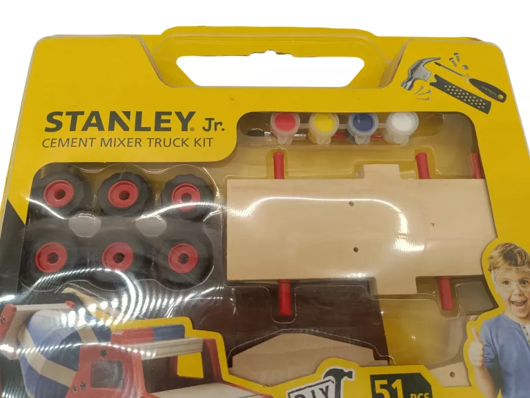 BETONIARKA CEMENT MIXER TRUCK KIT STANLEY JR