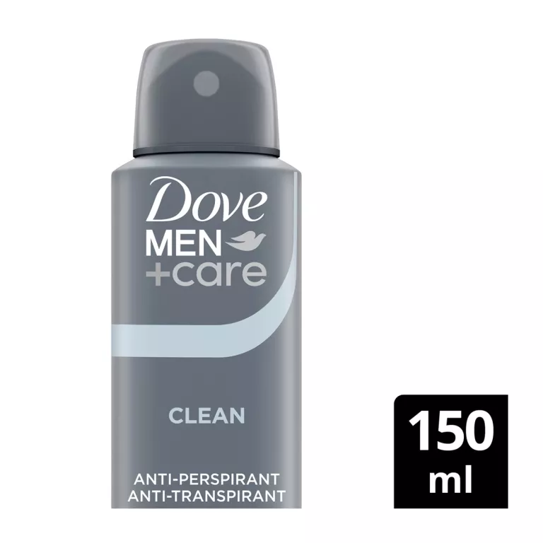 DEZODORANT DOVE MEN CLEAN COMFORT SPRAY 150 ML