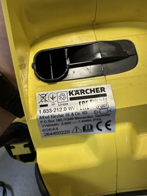 MYJKA KARCHER WV 2+ZAS