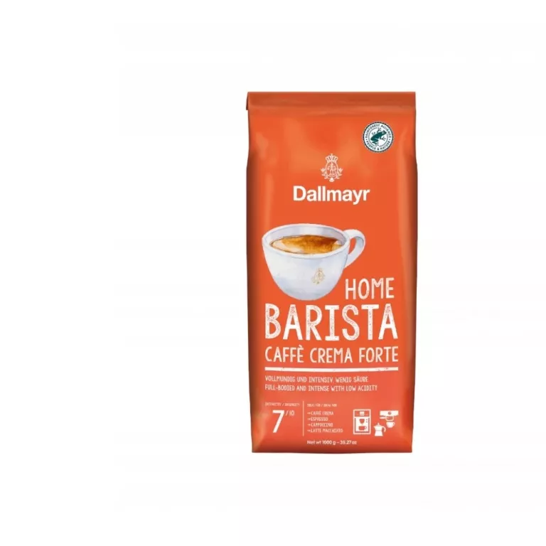 DALLMAYR 1KG HOME BARISTA CAFFE CREMA FORTE KAWA ZIARNISTA 06/2027