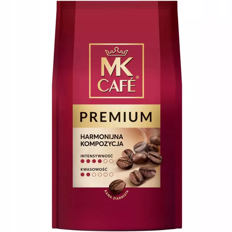 ORYGINALNA KAWA ZIARNISTA MIESZANA MK CAFE PREMIUM 1000 G 04/2027