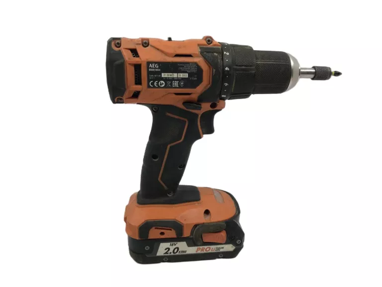 ZAKRĘTARKA UDAROWA AEG BSS18C12Z + WKRĘTARKA AEG BSB18G4 + ŁAD