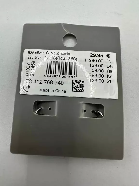 KOLCZYKI BIJOU BRIGITTE 925 KOŁA