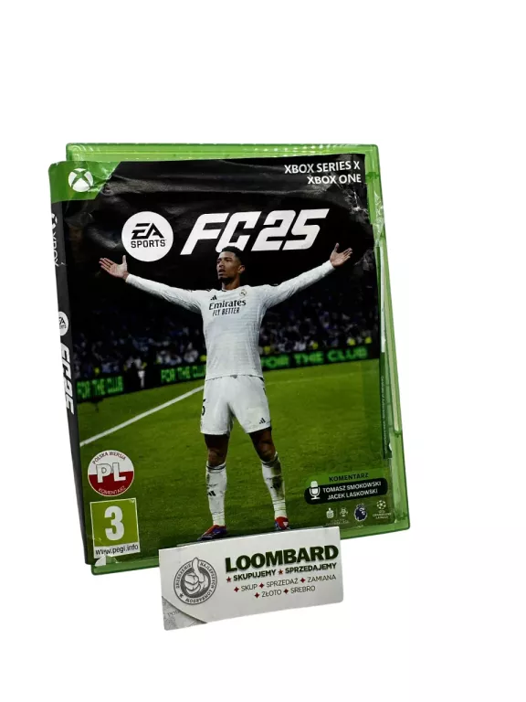 GRA XBOX SERIES X / XBOX ONE FC 25 (OKŁADKA Z FOLIĄ URWANA)