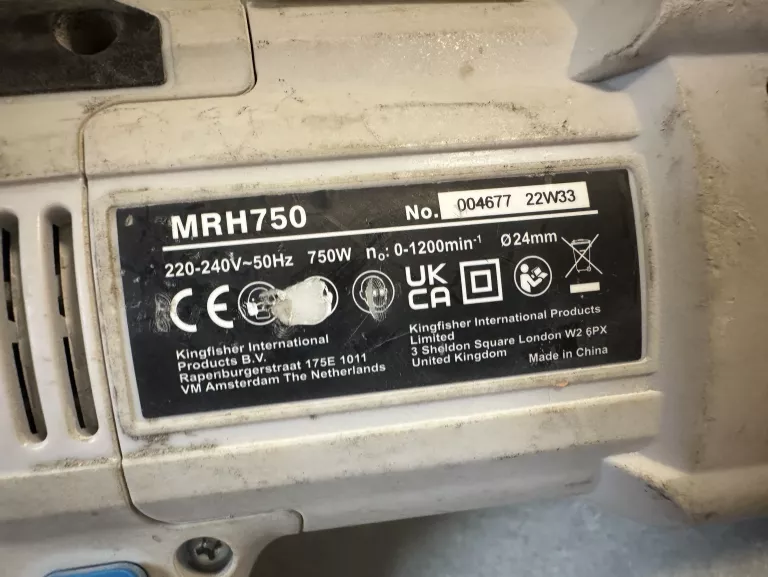 MŁOTOWIERTARKA MACALLISTER MRH750