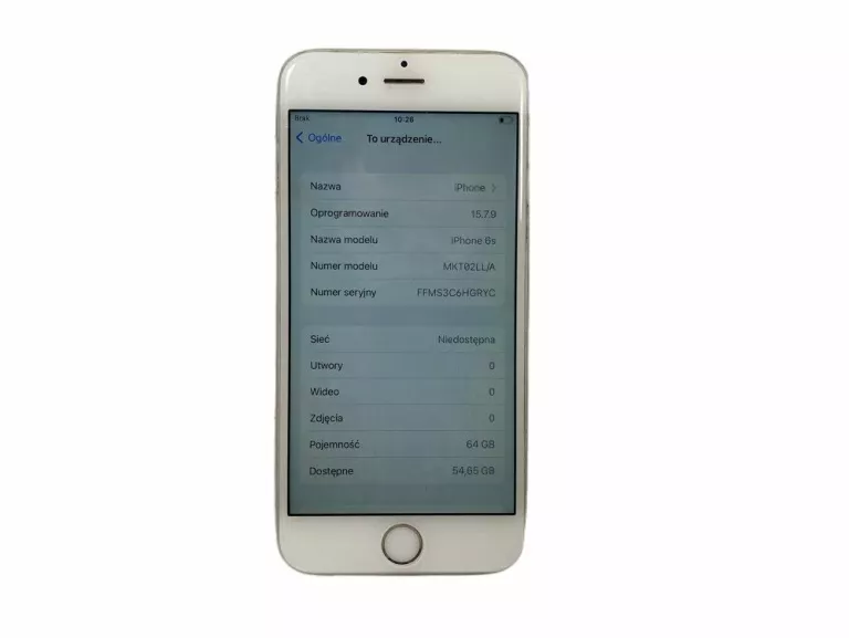 TELEFON IPHONE 6S 64 GB BIAŁY