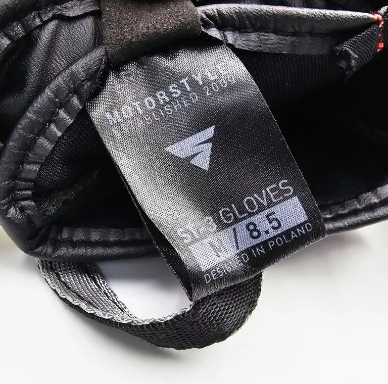 RĘKAWICE MOTOCYKLOWE SHIMA ST-3 FLUO / ROZMIAR M / 8.5